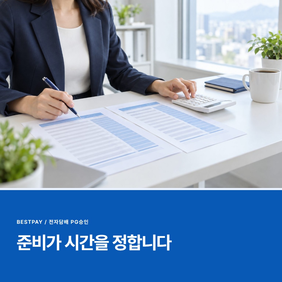준비가 시간을 정합니다 — 승인 기간